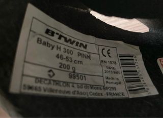 Casco bici infantil animales