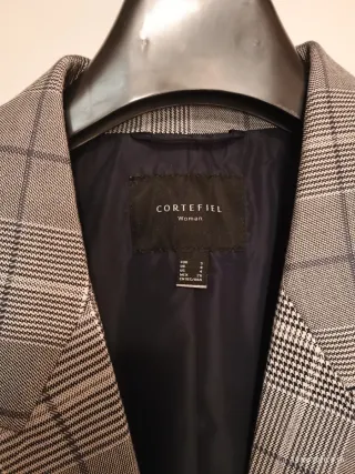 Blazer cuadros Cortefiel De temporada