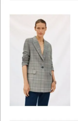 Blazer cuadros Cortefiel De temporada