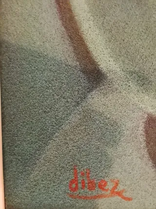 Quadro fatto a mano sabbiato