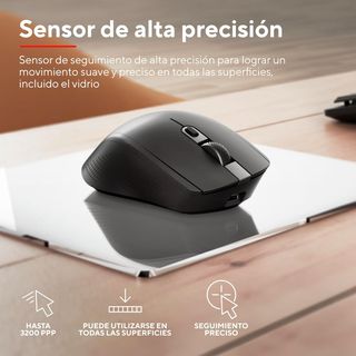 Trust Ozaa+ Ratón Inalámbrico Multidispositivo