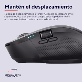 Trust Ozaa+ Ratón Inalámbrico Multidispositivo