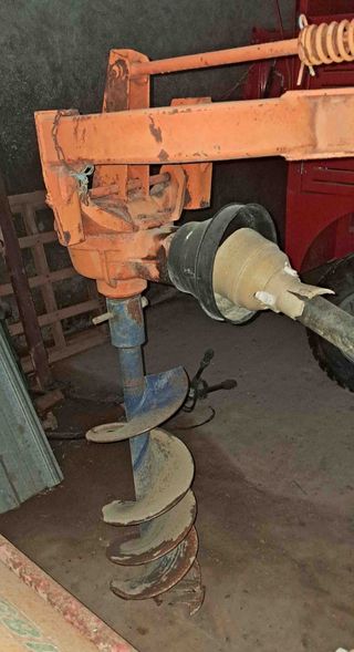 Ahoyador Barrena de tractor.