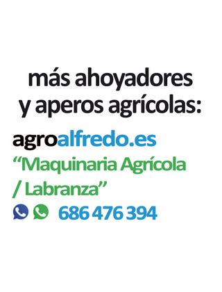 Ahoyador Barrena de tractor.