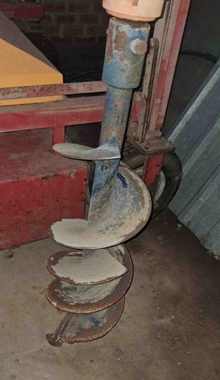 Ahoyador Barrena de tractor.