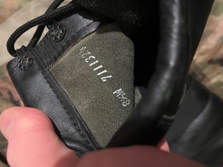 Anfibi pelle neri US Army