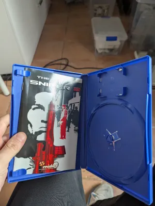 Frontespizio e manuale The Sniper 2 PS2