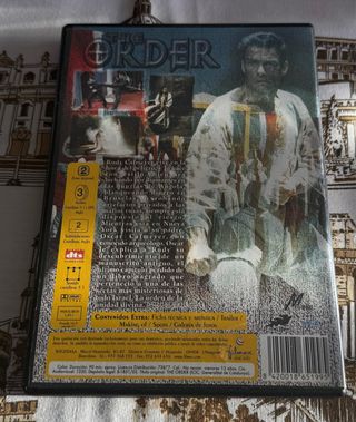 DVD Van Damme The Order