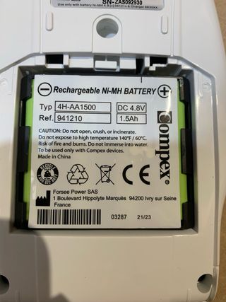 Electroestimulador Compex Fit 3.0