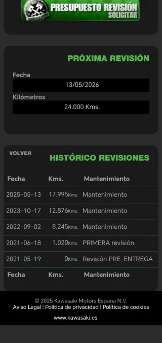 Kawasaki Versys 650 2021 Blanca y Azul