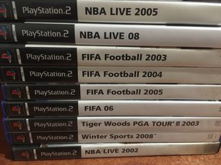 Pacchetto PS2 Carlos 9 giochi