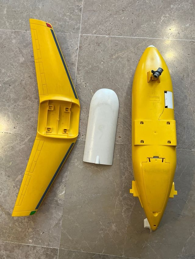 Avión Playmobil Amarillo