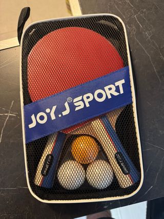 Set Ping Pong con 3 Pelotas Nuevas
