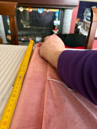 Tuta in ciniglia rosa