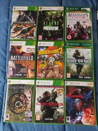 Lotto Stock di 45 videogiochi Xbox 360