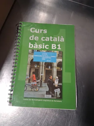 Libro cursos de catalán básico 1,2 3