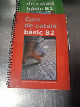 Libro cursos de catalán básico 1,2 3