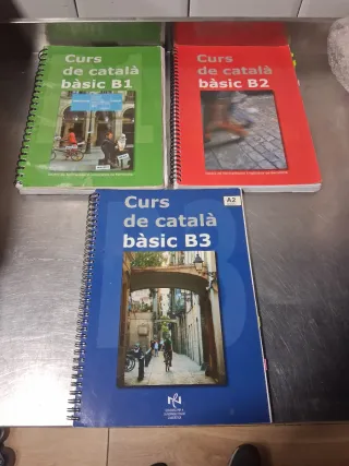 Libro cursos de catalán básico 1,2 3