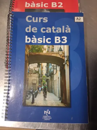 Libro cursos de catalán básico 1,2 3
