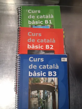 Libro cursos de catalán básico 1,2 3