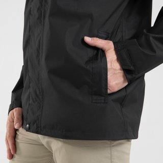 Chaqueta impermeable de montaña y trekking con capucha