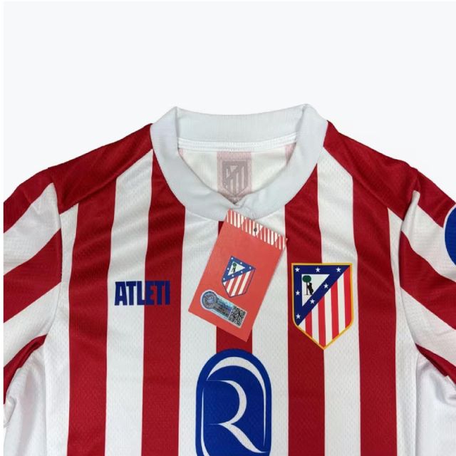 Camiseta + Short 1.ª equipación Atlético de Madrid Junior
