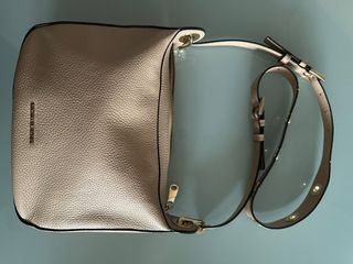 Bolso Michael Kors Piel Beige Bandolera