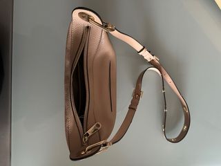 Bolso Michael Kors Piel Beige Bandolera