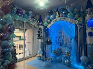 Alquiler Decoración Castillo Frozen Cumpleaños