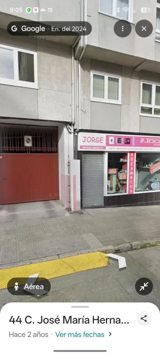Alquiler plaza garaje moto
