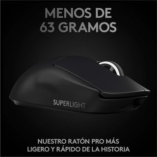 Logitech G Pro X Superlight Ratón Gaming Inalámbri