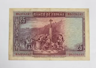 25 Pesetas Banco de España 1928