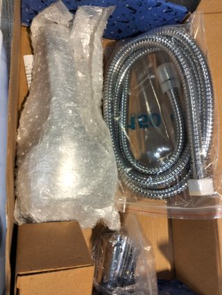 grifo de ducha con equipo de ducha termostático orte cromo brillo