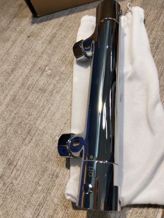 grifo de ducha con equipo de ducha termostático orte cromo brillo