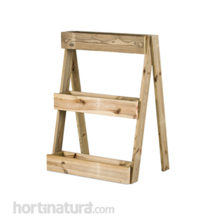 Jardinera vertical Hortalia Stand Line Island 3 niveles 21L