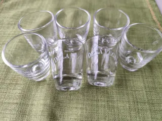 Vasitos Licor Palacio de la Vega Vintage