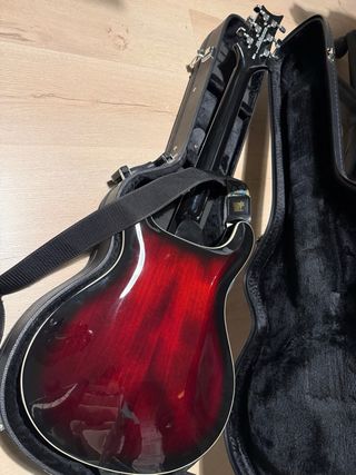 Guitarra PRS SE Hollowbody Fire Red Burst