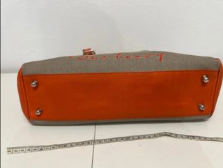 Borsa Burberry Bauletto Beige Arancione