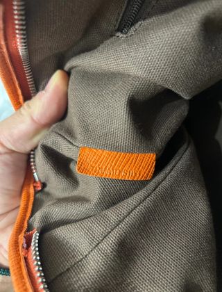 Borsa Burberry Bauletto Beige Arancione