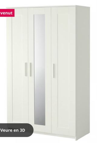 Armario de dormitorio blanco