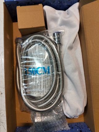 Monomando Ducha Hagar B0010-E Cromado con Flexo 150 cm