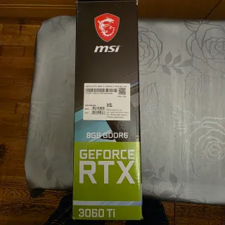Tarjeta gráfica rtx 3060 ti gaming trío