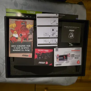 Tarjeta gráfica rtx 3060 ti gaming trío