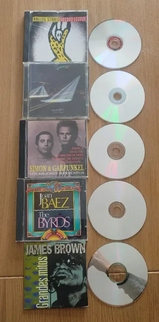 15 CDs pop rock soul 1 x 3€