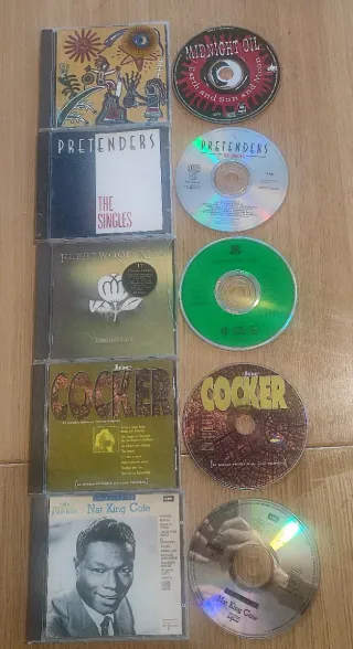 15 CDs pop rock soul 1 x 3€