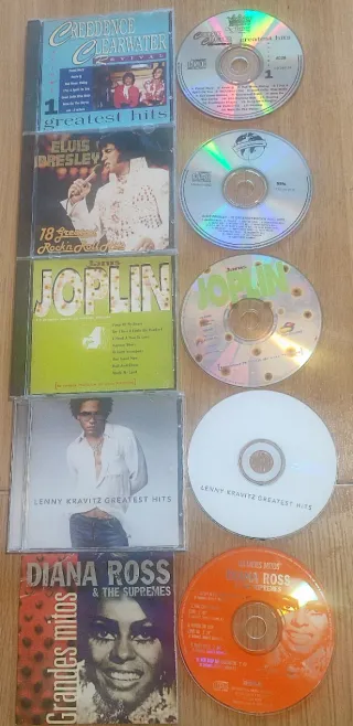 15 CDs pop rock soul 1 x 3€