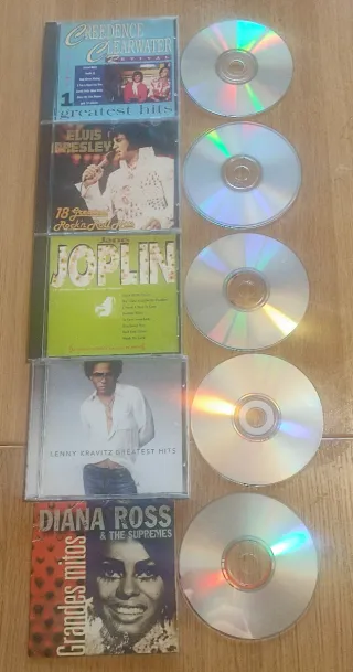 15 CDs pop rock soul 1 x 3€