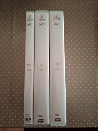 Colección 24 Películas James Bond DVD