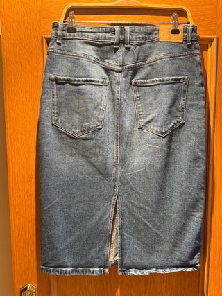 Falda midi vaquera Slowlove