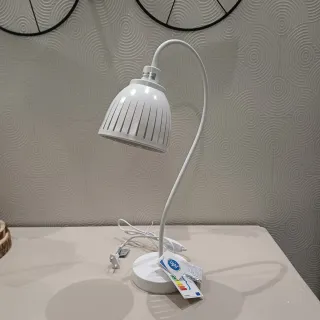 Lampada da tavolo bianca